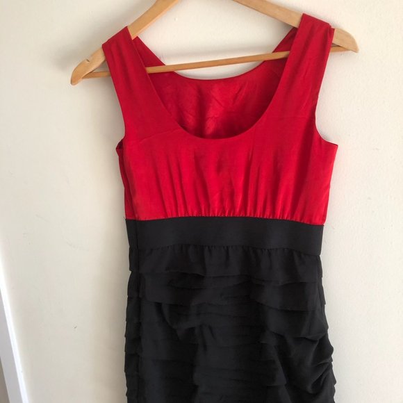 Express Color Block Dress - Picture 1 of 3